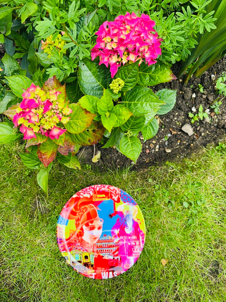 'INDIA I WAS HERE' Art plate from £30