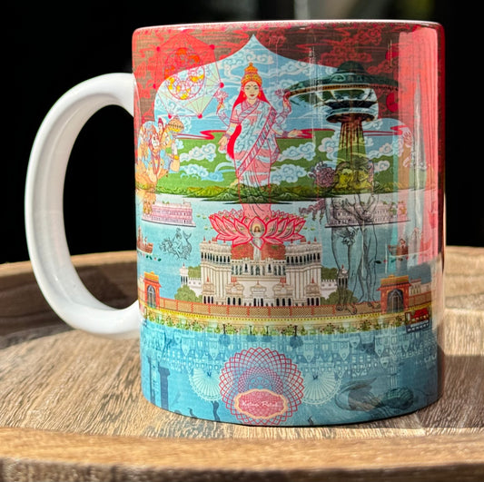 As above so below + Sisters of Earth ceramic mug