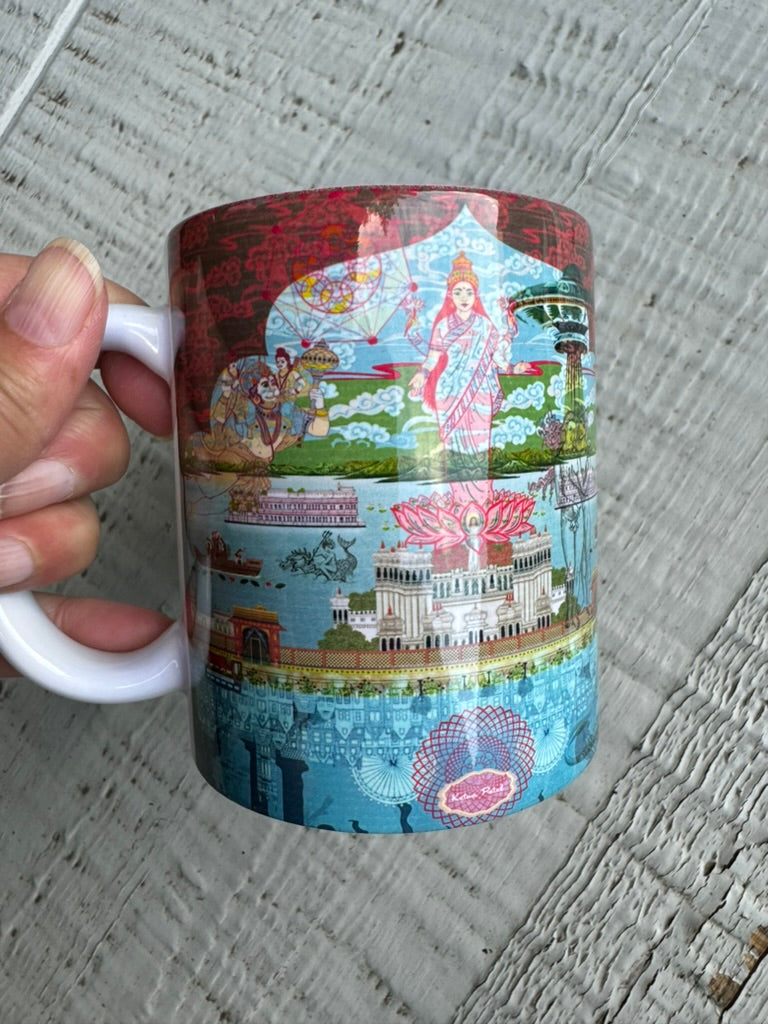 As above so below + Sisters of Earth ceramic mug