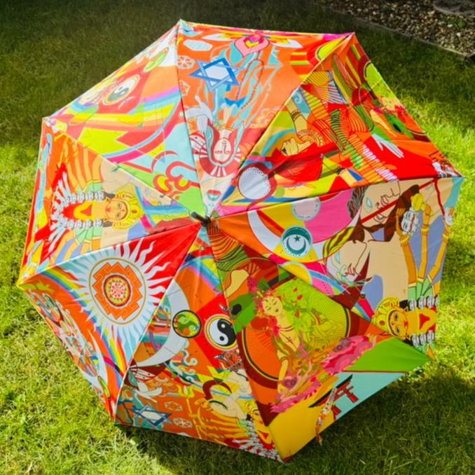 'GODDESS NAVRATRI' umbrella