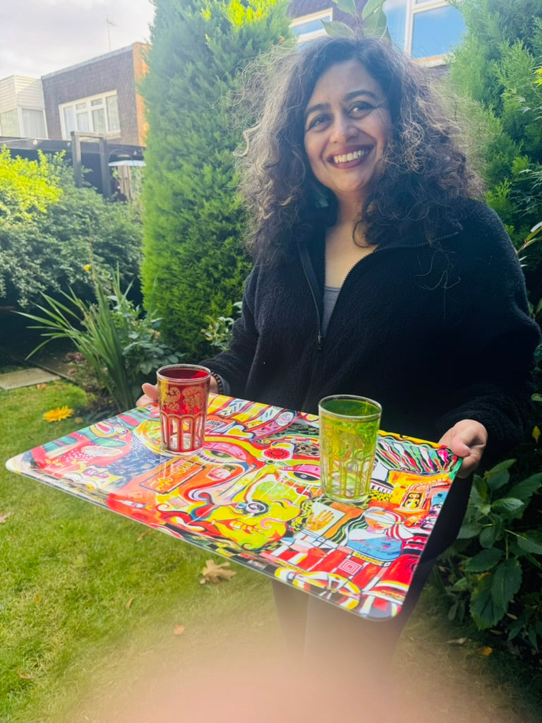 'Tears of Milk' Art tray