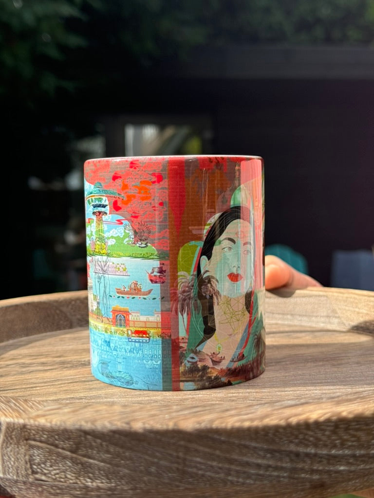 As above so below + Sisters of Earth ceramic mug