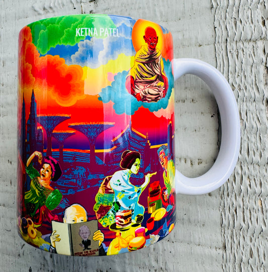 The Last Asian Supper ceramic mug