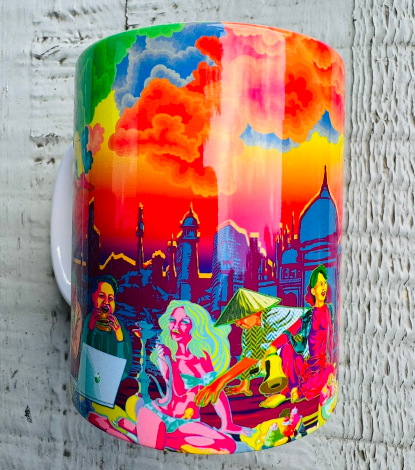 The Last Asian Supper ceramic mug