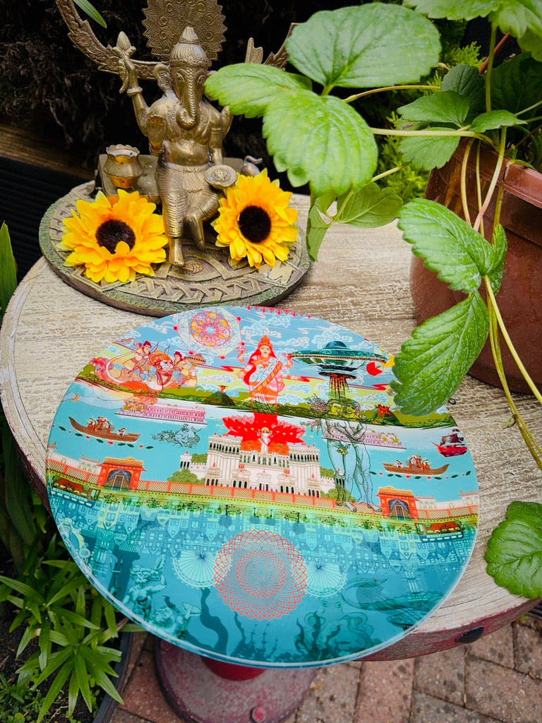 'AS ABOVE SO BELOW' Art plate from £ 30