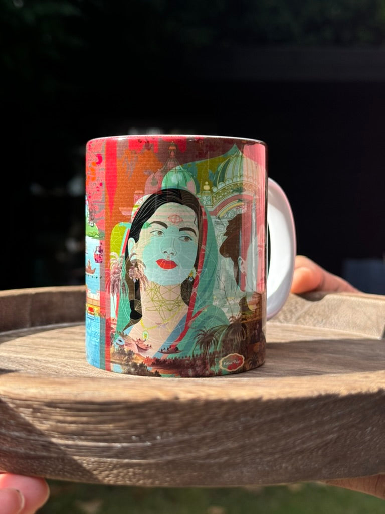 As above so below + Sisters of Earth ceramic mug