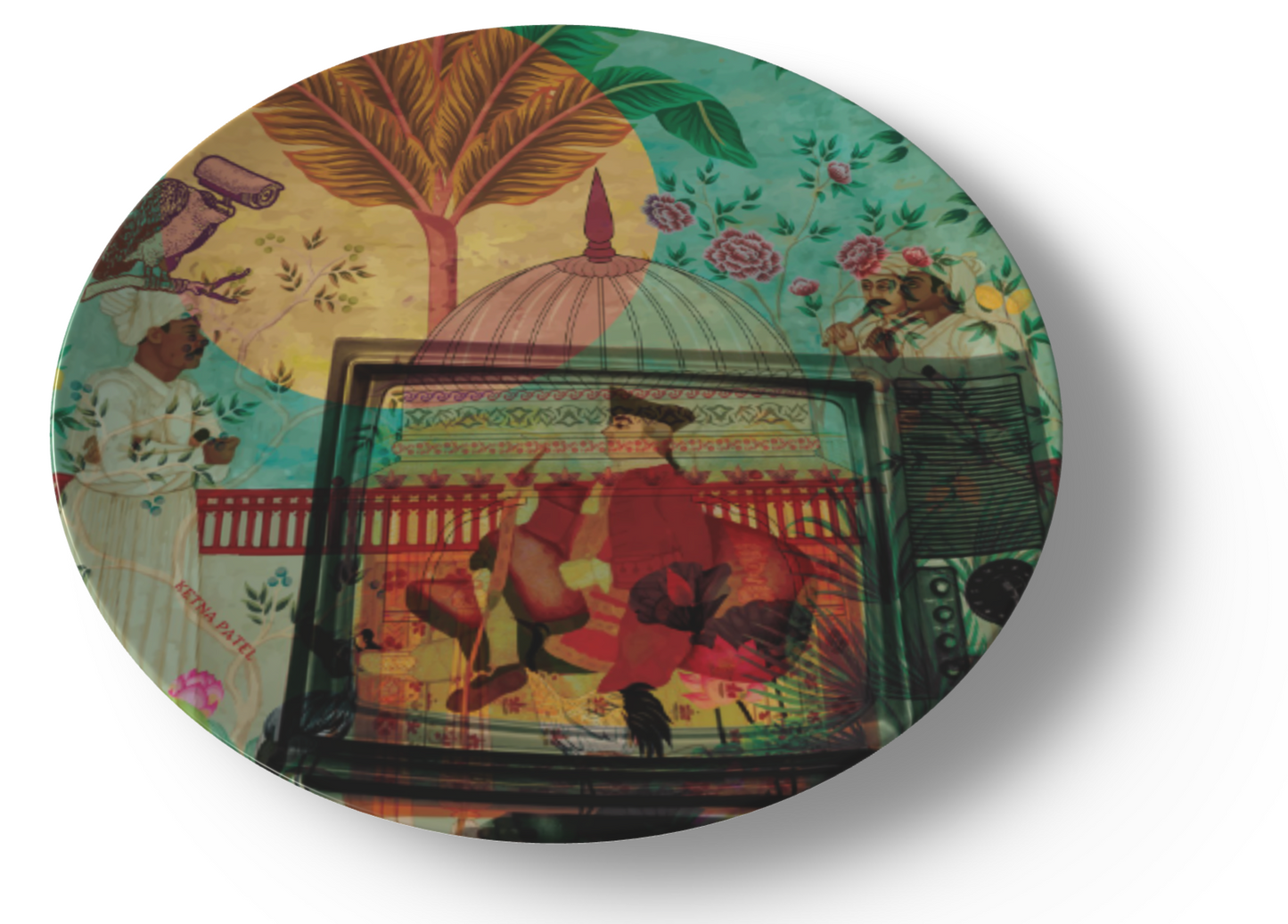 'Tell a vision' Dinner Plate
