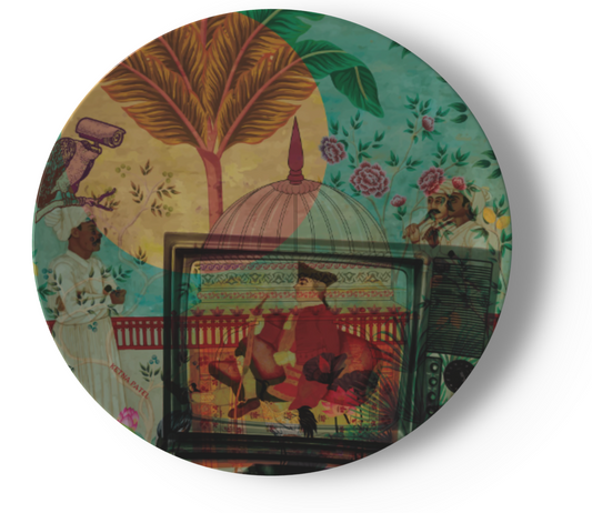 'Tell a vision' Dinner Plate