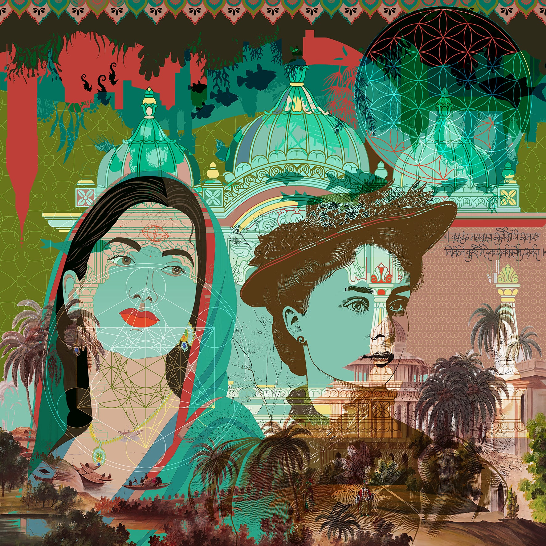 We are all connected.  Colonization was downright evil, but it happenned as a psychological seduction.  A few generations later, we find ourselves in a sort of reverse colonization.