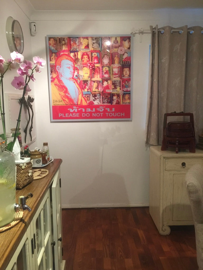 PLEASE DO NOT TOUCH THE BUDDHA