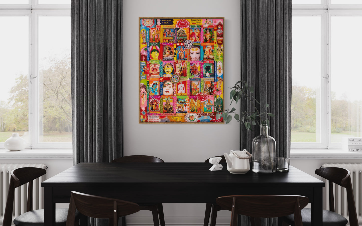 INDIAN GODS IN RESIDENCE