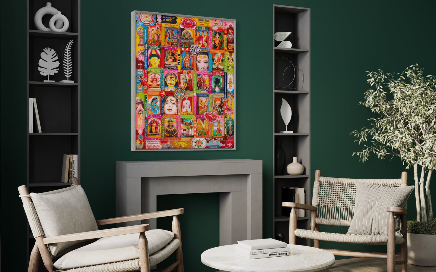 INDIAN GODS IN RESIDENCE