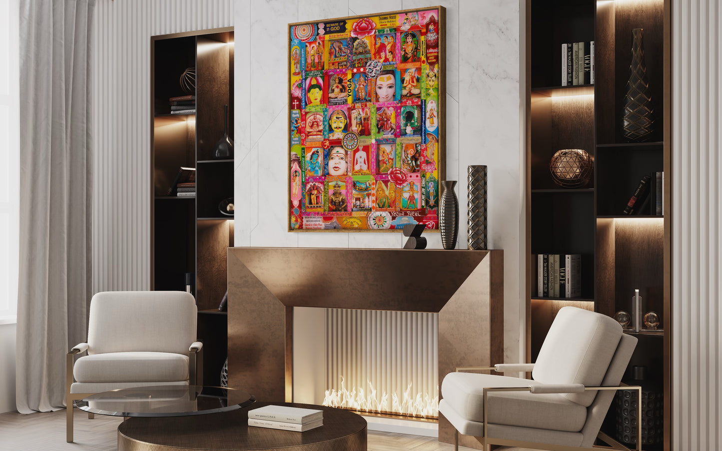 INDIAN GODS IN RESIDENCE