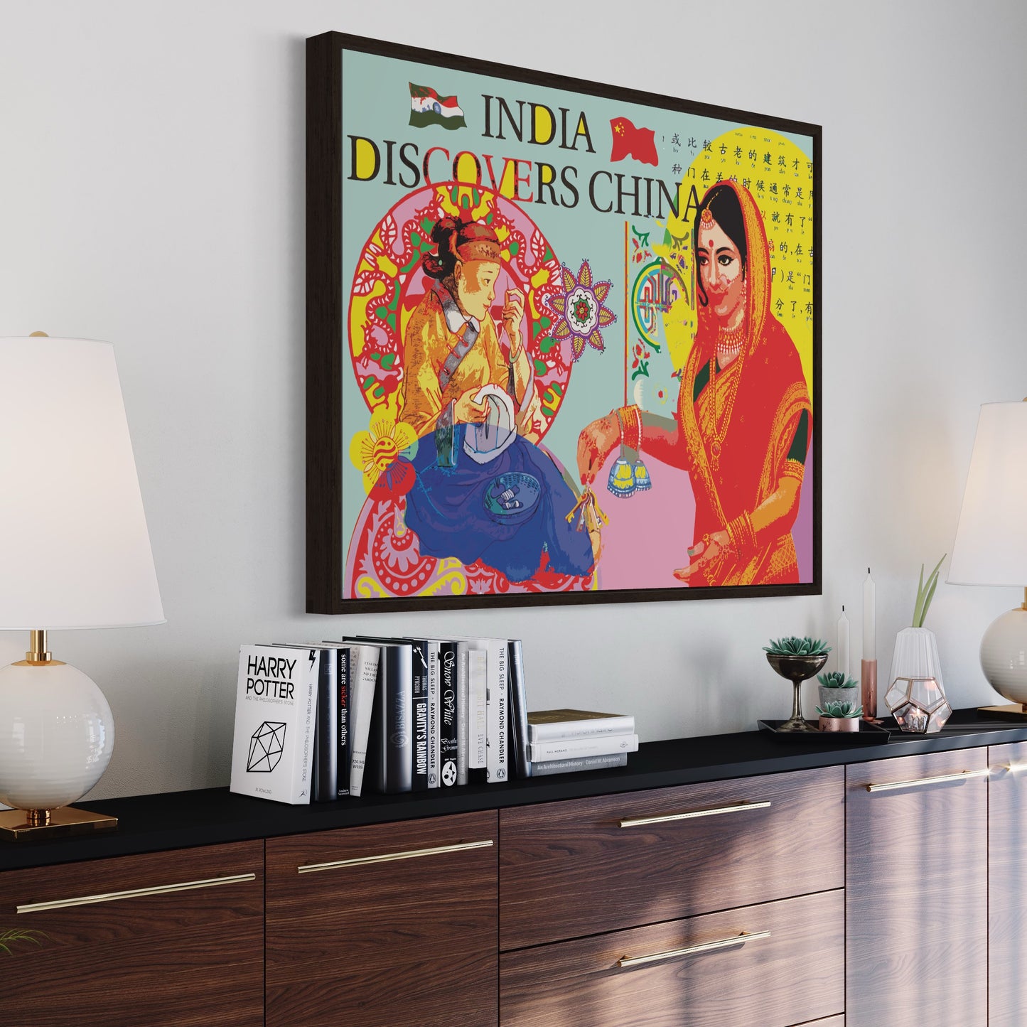 INDIA DISCOVERS CHINA