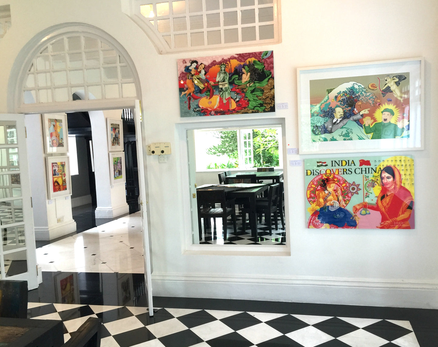 INDIA DISCOVERS CHINA