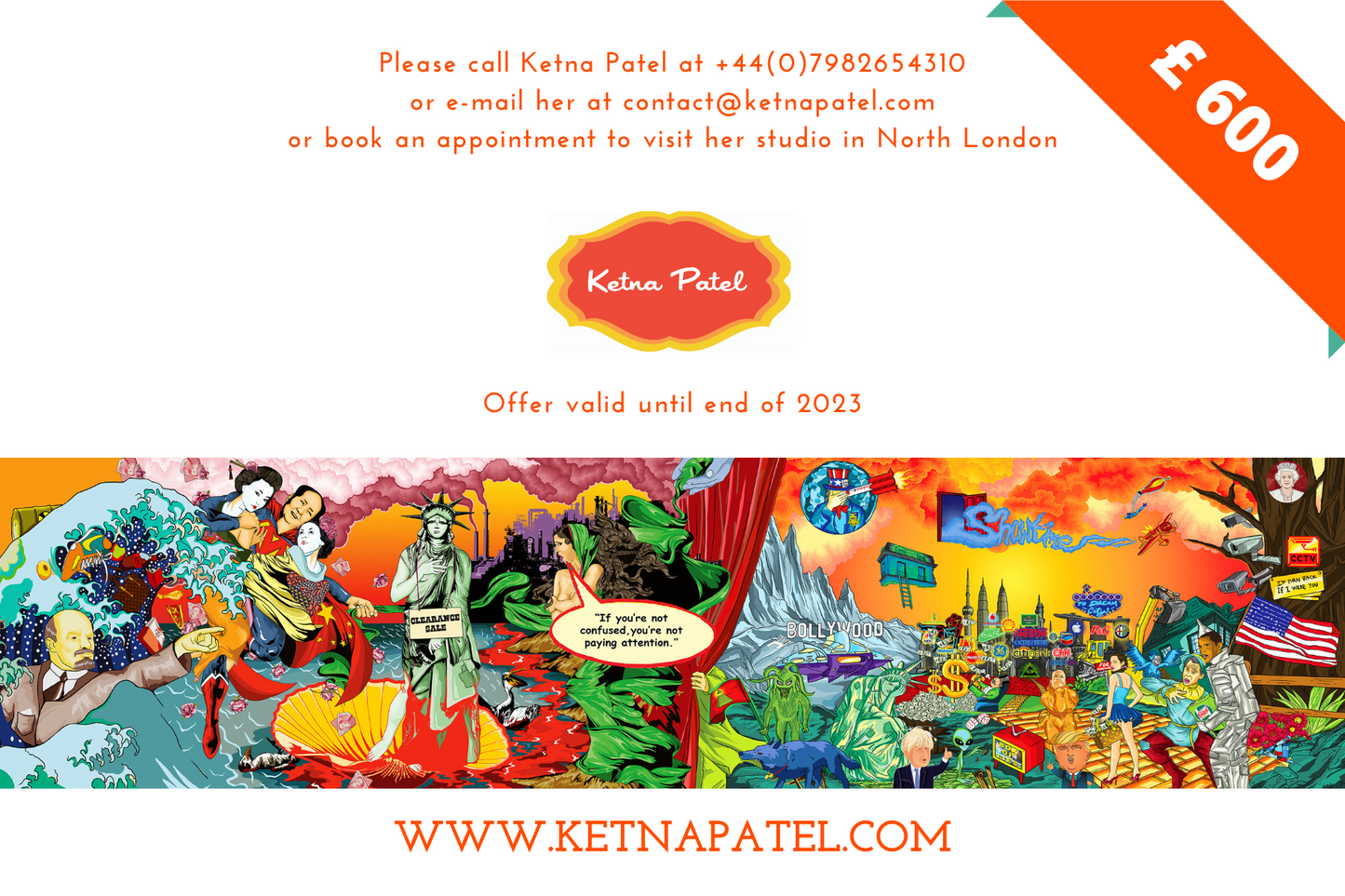 KETNA PATEL ART GALLERY GIFT VOUCHER