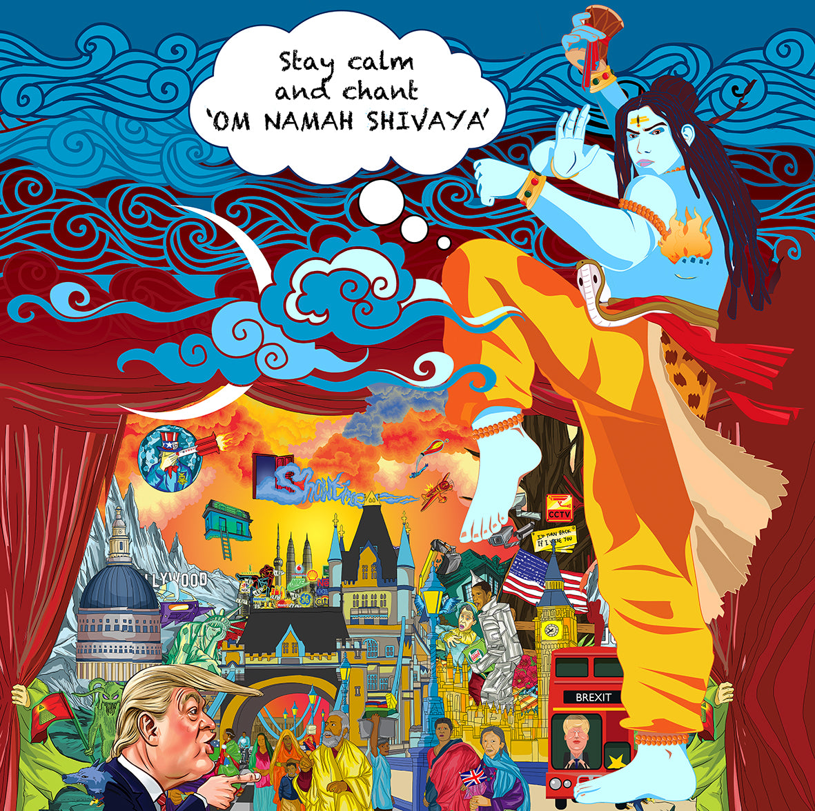 KUNG FU SHIVA (Stay calm and chant Om Namah Shivaya)