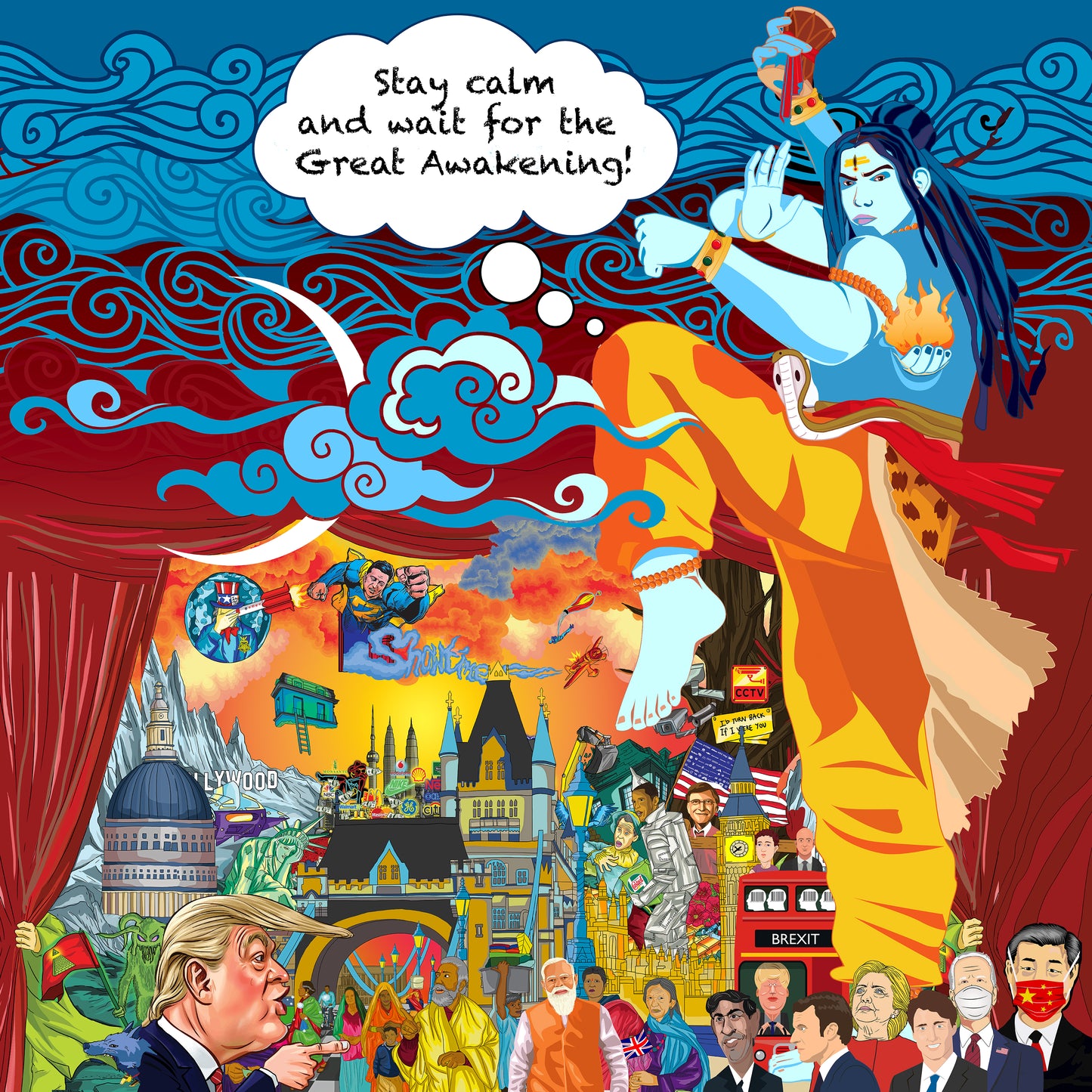 KUNGFU SHIVA (Stay calm and wait for the great awakening!)