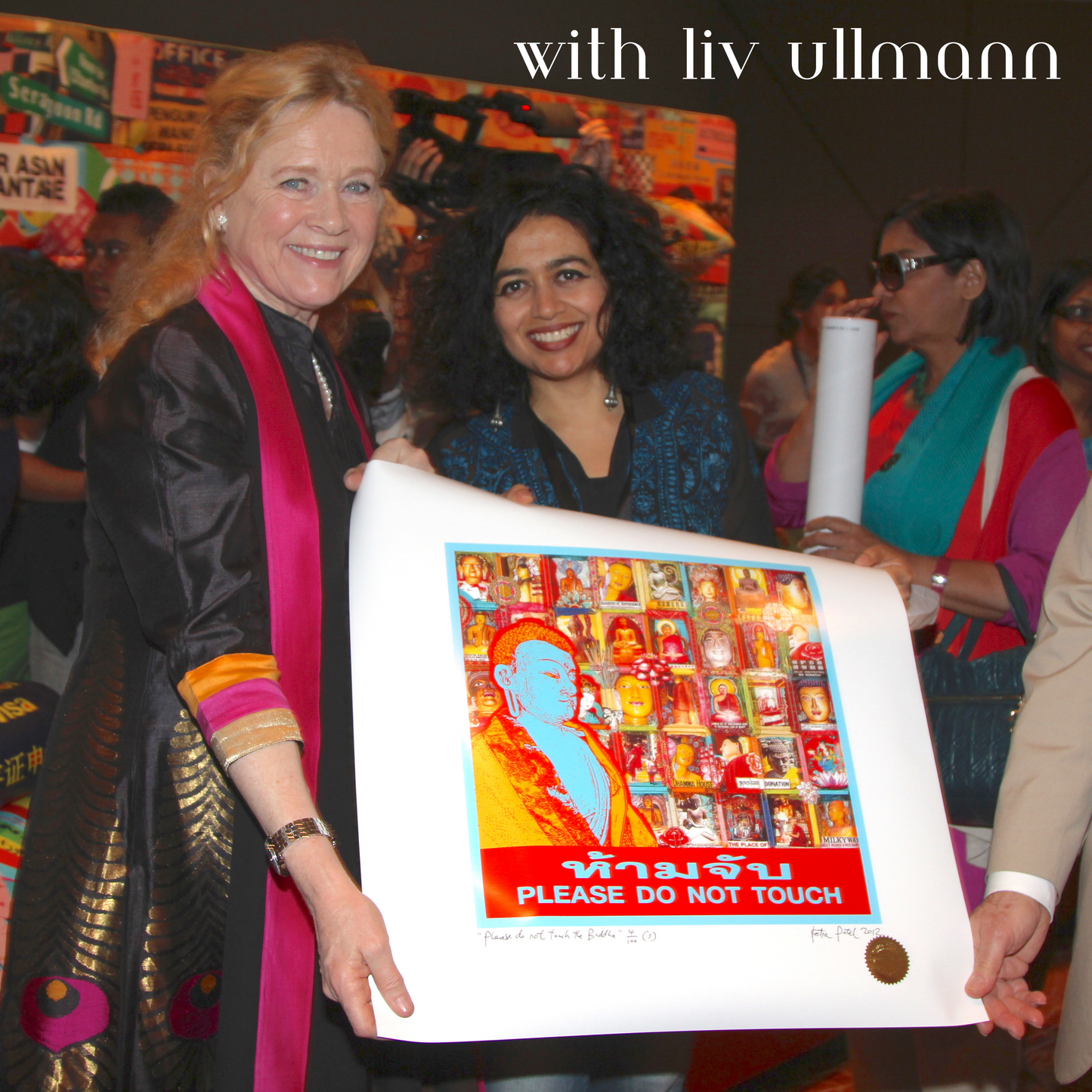 PLEASE DO NOT TOUCH THE BUDDHA