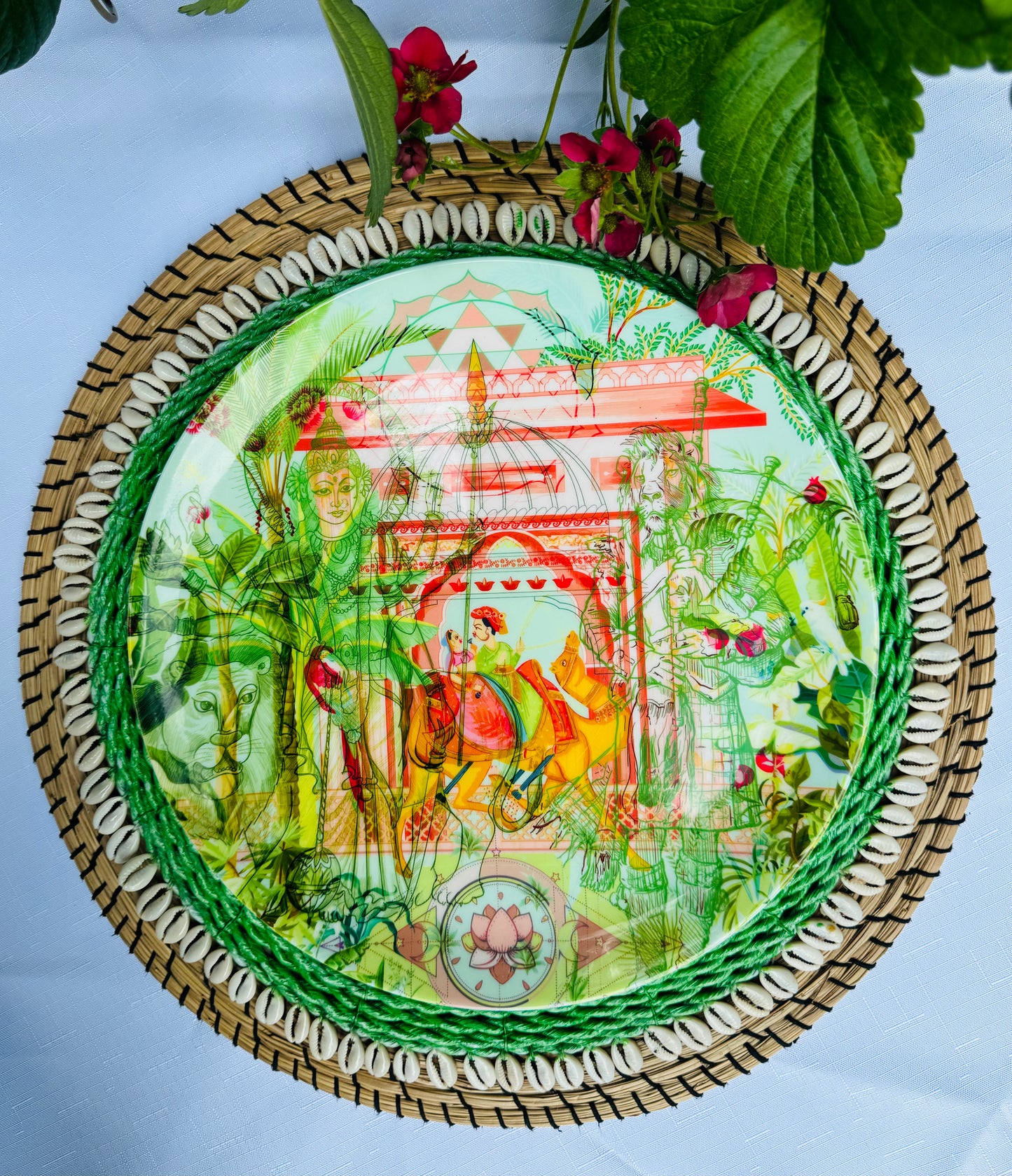 'RAJA RANI' Art plate from £ 30