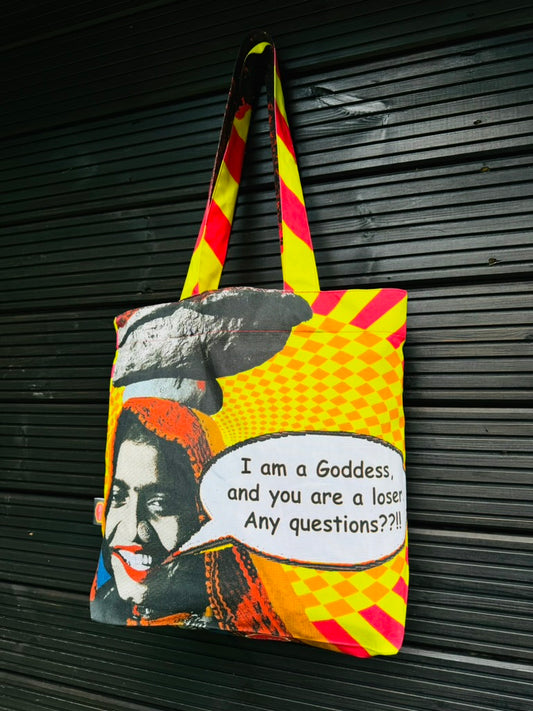 I am a Goddess tote bag