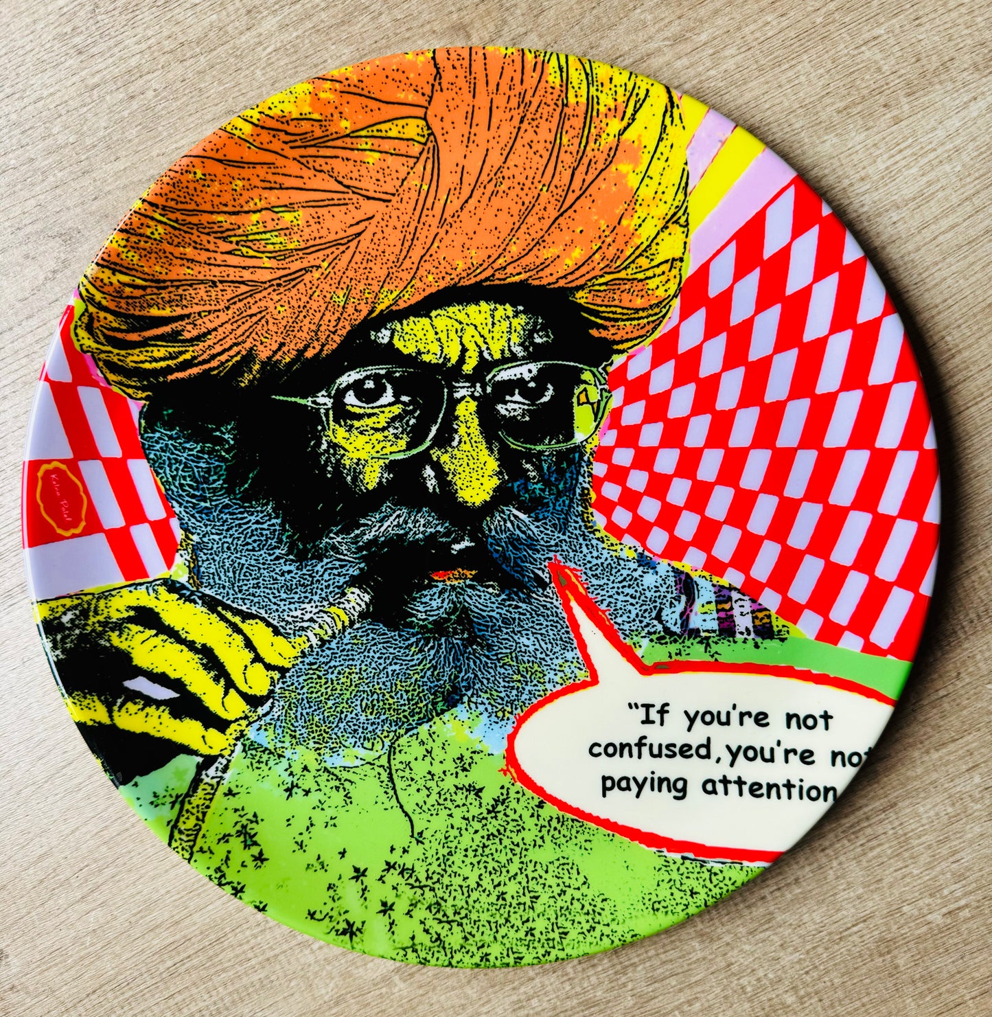 'PIPE DREAMS' Art plate from £ 30