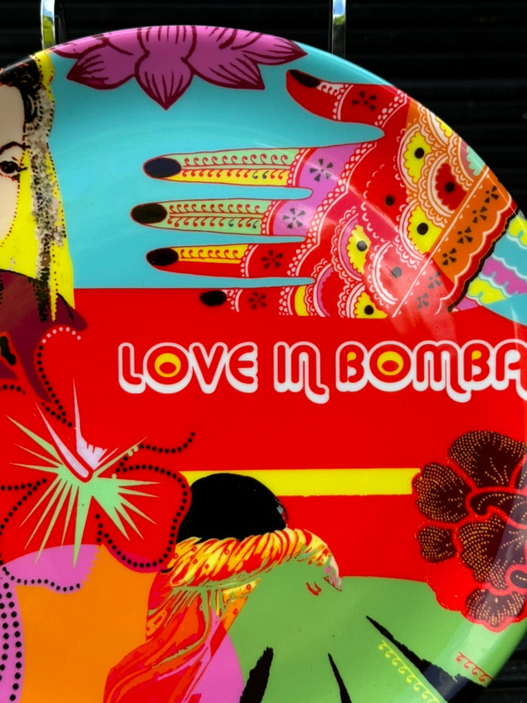 'LOVE IN BOMBAY' Art plate from £ 30
