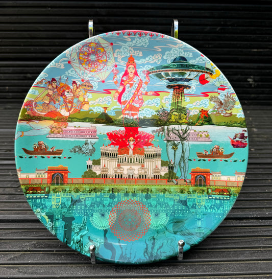 'AS ABOVE SO BELOW' Art plate from £ 30