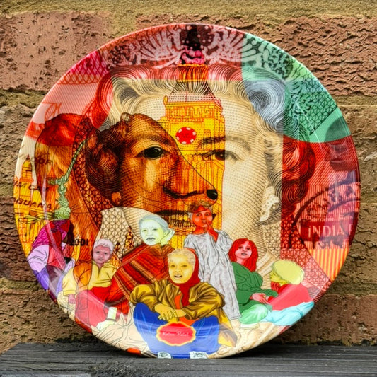 'BRITINDIA' Art plate from £ 30