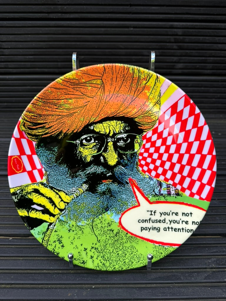 'PIPE DREAMS' Art plate from £ 30