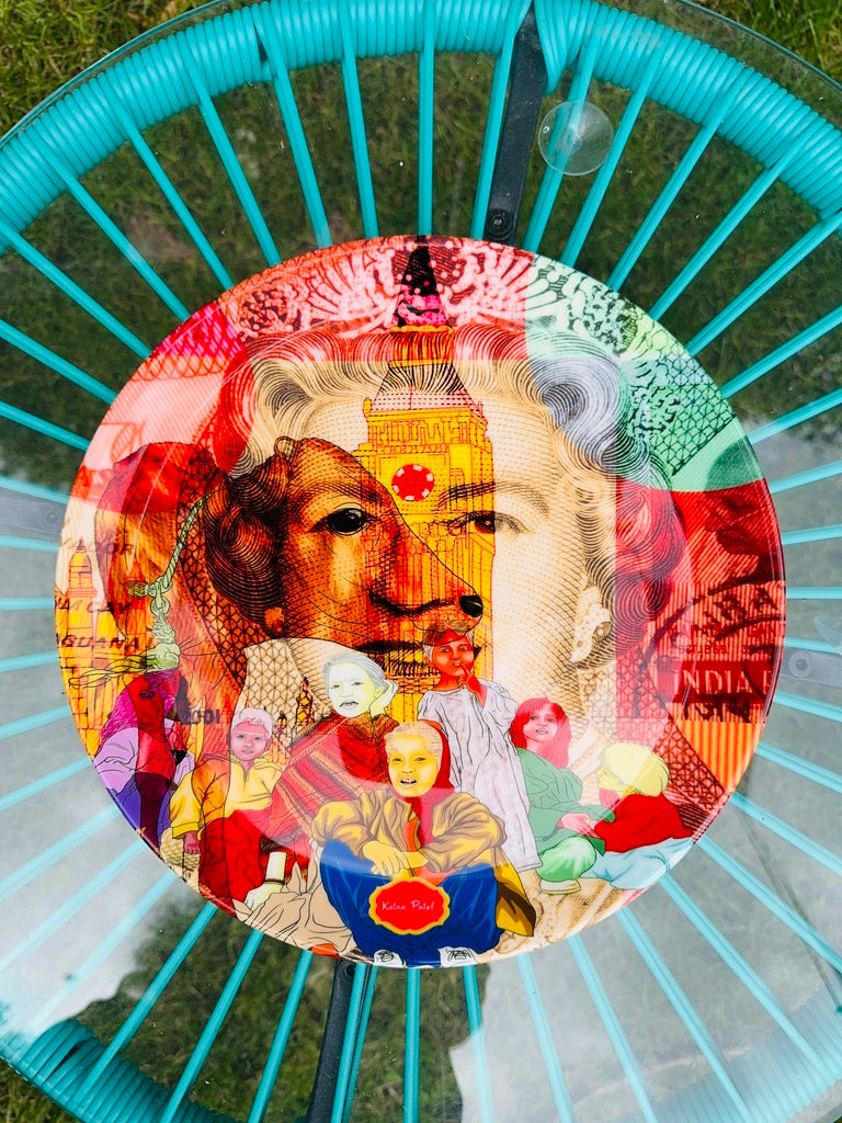 'BRITINDIA' Art plate from £ 30