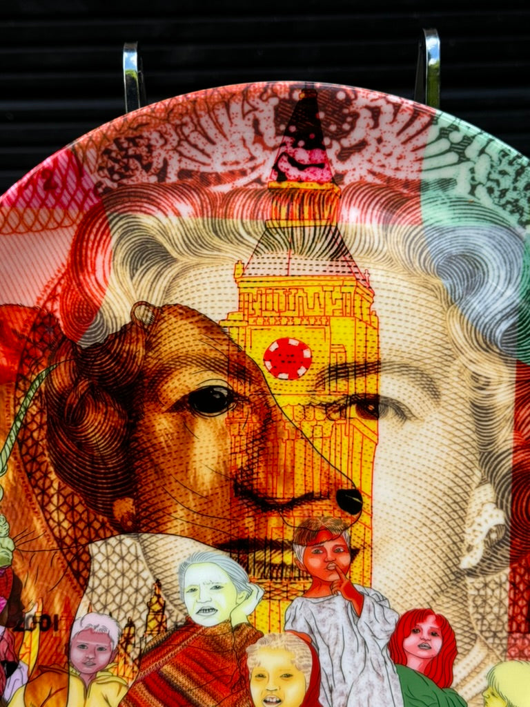 'BRITINDIA' Art plate from £ 30