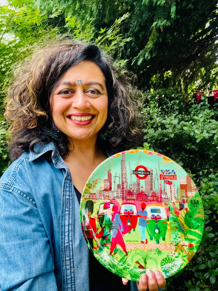 'JUNGLEE JUNGLE' Art plate from £ 30