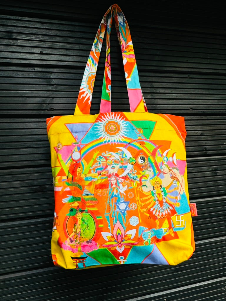 Sisterhood / Goddess Navratri tote bag