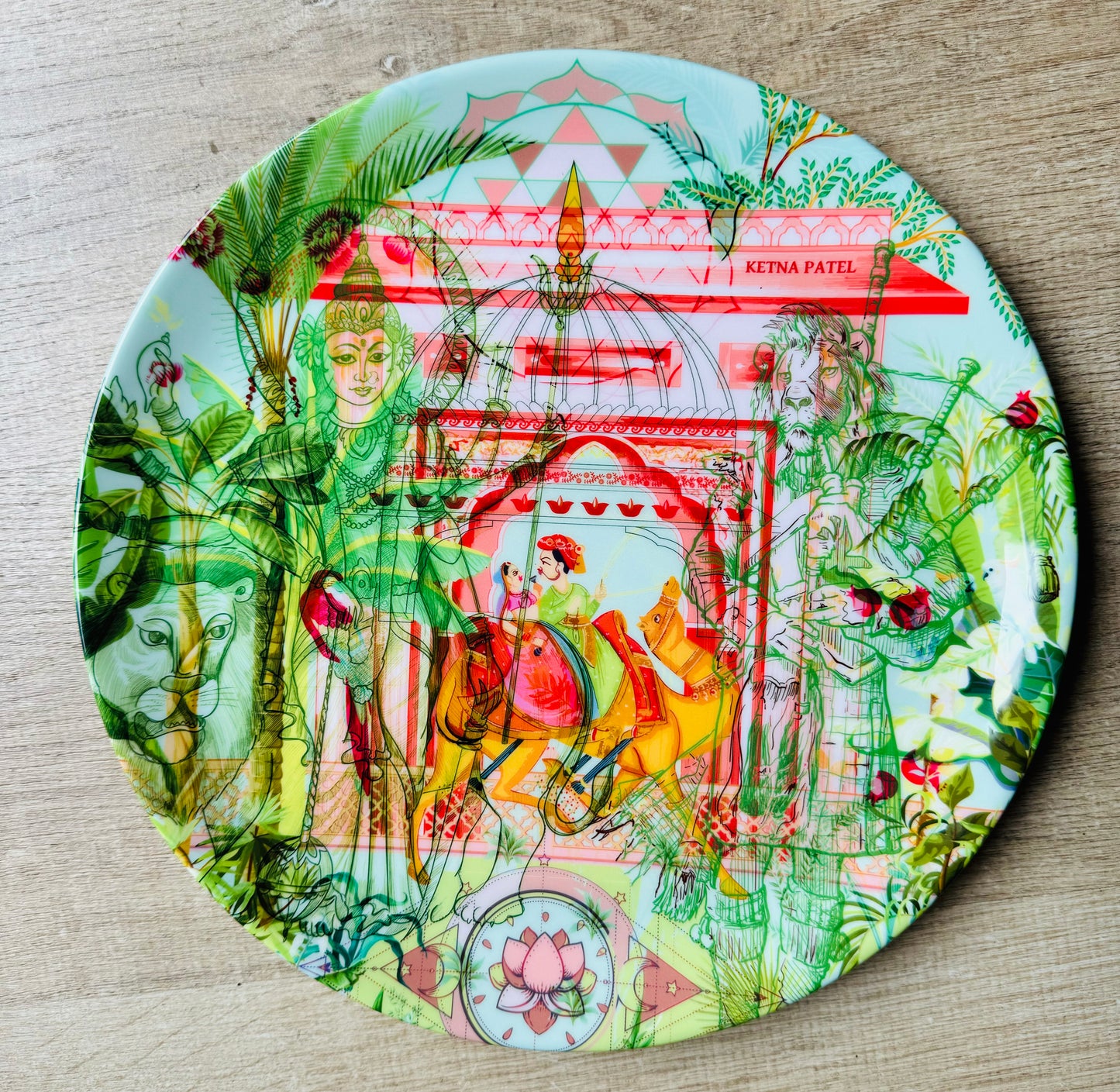 'RAJA RANI' Art plate from £ 30