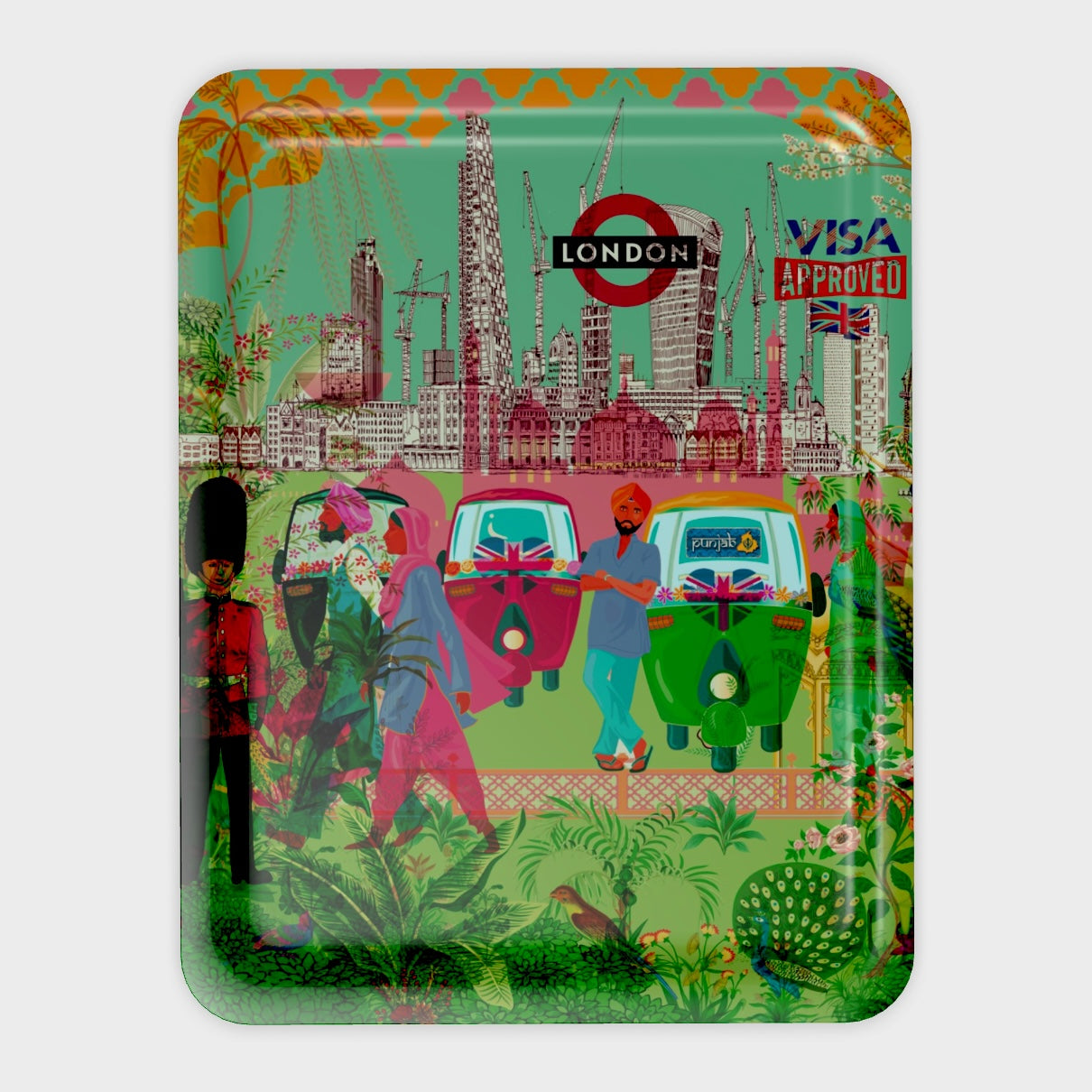 'Junglee Jungle' Limited edition (100) food tray